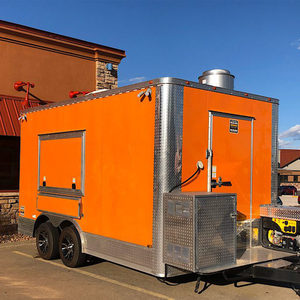 Camping snack and ice cream coffee truck and candy usage conditions multi-functional mobile food trailer - Product Image 6