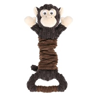 Animal en peluche le plus populaire pour chien Jouet interactif et de mouvement grinçant pour le tir à la corde et le mâcher