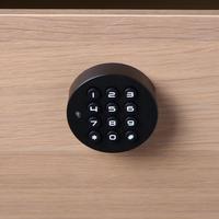 Serrures de cabinet à code combiné Qidots F029 ABS, serrure de tiroir intelligente à clavier à code PIN pour usage public