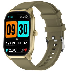 Montre connectée rectangulaire ZL77J, écran tactile TFT complet, connectivité téléphonique BT, moniteur <span class=keywords><strong>de</strong></span> sommeil, boussole, fonctions <span class=keywords><strong>calendrier</strong></span>, ultra-fine - Product Image 1