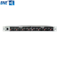 224XL Active Crossover Profesional Sound DSP Stereo 2Way Mono 4Way Audio Crossover High-Pass Filter Pembagi Frekuensi Subwoofer