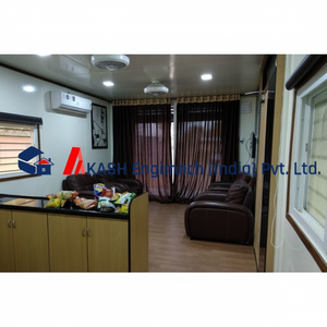 Contenedor Desmontable de 40x12 pies para Tiendas, Hoteles y Almacenes al Aire Libre, Material de Panel Sándwich de Acero Resistente CH007 Akash - Product Image 1