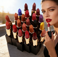 Vente en gros ODM – Rouge à lèvres mat personnalisé, waterproof, longue tenue, maquillage de beauté, tendance, sexy, disponible en plusieurs couleurs – Créez votre propre rouge à lèvres
