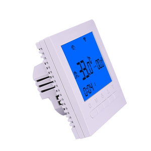 Thermostat numérique pour chauffage au sol électrique, contrôle par application Tuya, commande vocale, matériau PC, pour hôtel - Product Image 4