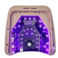 Machine Sèche-Ongles Professionnelle 2-en-1 Gel UV LED Rechargeable Personnalisable 72W Ventilateur Lampe à Ongles Professionnelle en Gros Chine