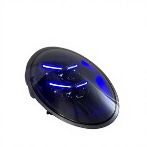 Accessori Auto SJC, Fari a LED per <span class=keywords><strong>Porsche</strong></span> 911 <span class=keywords><strong>997</strong></span> <span class=keywords><strong>997</strong></span>.1 <span class=keywords><strong>997</strong></span>.2 2013-2018, Modificati per Modello 2025 con Paraurti Senza Modifiche - Product Image 2