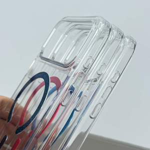 <span class=keywords><strong>Funda</strong></span> para iPhone 17 16 15 14 Pro Max, Material Bayer Antiamarilleo, Cubierta Magnética, Protector de Lente de Cámara, Envío Rápido - Product Image 3