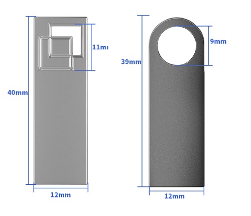 Guaranteed 16GB USB 3.0 Flash Drive Guaranteed Capacity Metal U Disk for Car Music Storage 4G 8G 16G 32G 64G USB Flash Drives