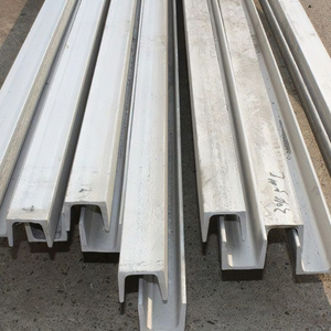 AISI Standard 304 acier inoxydable C barre profilée canal en U finition brossée porteur fabriqué bord flexion coupe soudage - Product Image 4