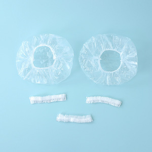 Disposable Plastic Wrap Food Cover Round White For Picnic Refrigerator Meal Protection - Product Image 4