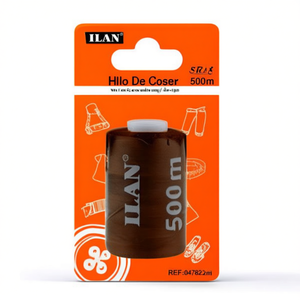 Filo da Cucito Ilan 500m 24 Colori Assortiti per Cucito Generale - Product Image 2