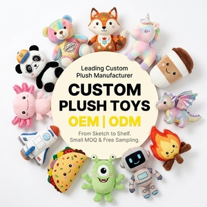 Fabricant de jouets en peluche, poupées en peluche douces personnalisées de haute qualité, jouets en peluche rembourrés en coton PP selon votre design - Product Image 1