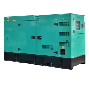 Fabricantes de dosel generador diésel de 180 kW, 300 kVA, 230 voltios, 3 fases, 60 hertz, conjunto de generación industrial