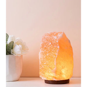 Lámpara de Sal del Himalaya Orgánica, Forma Natural, 2 kg, Piedra Curativa, Luz Nocturna para la Calidad del Aire, Certificación KOSHER - Product Image 1