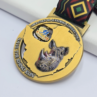 Médaille de compétition OEM durable en alliage de zinc, gravée, découpée, avec logo personnalisé, effet pailleté, émail, pour la danse