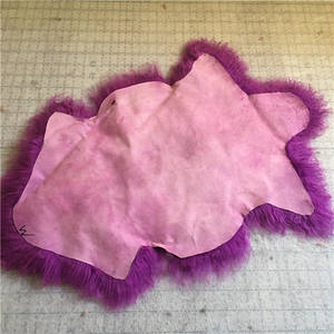 <span class=keywords><strong>Prix</strong></span> de gros des peaux de fourrure <span class=keywords><strong>d</strong></span>'<span class=keywords><strong>agneau</strong></span> rose poils longs bouclés - Product Image 3