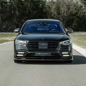 ชุดแต่งตัวถังรถยนต์ Mercedes W223 Maybach อัพเกรดคาร์บอนไฟเบอร์ สไตล์ MSY  ลิ้นกันชนหน้า ดิฟฟิวเซอร์ สปอยเลอร์ สภาพใหม่ - Product Image 6