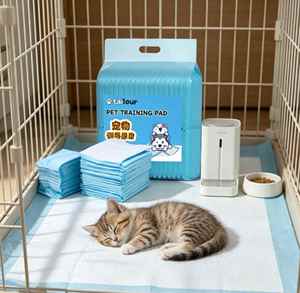 Heavy Absorbency <b>Waterproof</b> Dog Pee Training <b>Pads</b> Eco-Friendly Disposable Pet <b>Pad</b> - Product Image 2