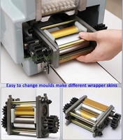 110v/220v produit céréalier de table faisant la Machine petite boulette/Momo/Wanton/Shumai boulette emballage peau meilleur prix