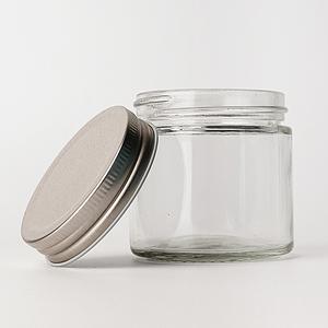 100Ml 200Ml <span class=keywords><strong>300Ml</strong></span> 800Ml 1000Ml Thẳng Hai Mặt Vòng Rõ Ràng <span class=keywords><strong>Glass</strong></span> Mật Ong Jar Với Nhôm Kim Loại Top Nắp - Product Image 5