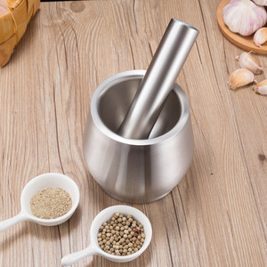 manufacturers Garlic Pugging Pot Pharmacy Bowl mortar with pestle - Product Image 4