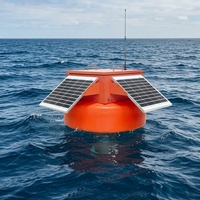 Boya de Calidad de Agua para Embalses No Tripulada con Sonda Óptica de Turbidez y Medidor de Sólidos Suspendidos Equipada con Panel Solar de 60W