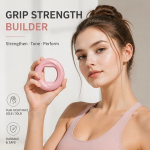 Anello in Silicone per Allenamento della Forza di Presa, per Fitness Femminile, Riduzione dello Stress, Allenamento della Forza delle <span class=keywords><strong>Mani</strong></span> per Bambini e delle Braccia - Product Image 1