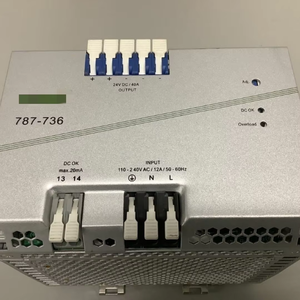 ใหม่ PLC ของแท้ แหล่งจ่ายไฟแบบสวิตช์โหมด 220V ระบบควบคุมอุตสาหกรรม Wagoo 787-736 โมดูลดิจิตอล - Product Image 3