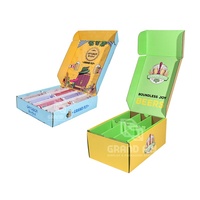 Caja de Cartón Reciclable Ecológica Personalizada para Bebidas Energéticas, Whisky, Café, Refrescos, Embalaje para Envíos