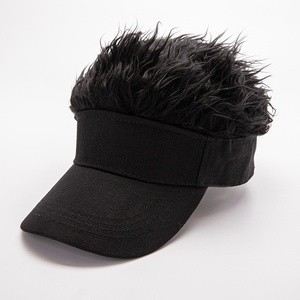 <span class=keywords><strong>Visera</strong></span> para el Cabello, Gorra de Béisbol con Pelo Sintético para <span class=keywords><strong>Hombre</strong></span>, Novedosa, con Púas, Ajustable, Regalo Divertido - Product Image 3