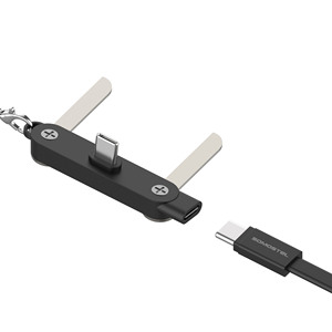 <span class=keywords><strong>Cavo</strong></span> Dati in Nylon con Supporto Staccabile e Pieghevole, Ricarica Rapida 240W 60W USB C Tipo C per <span class=keywords><strong>Caricabatterie</strong></span> <span class=keywords><strong>iPhone</strong></span> - Product Image 5