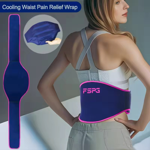 <span class=keywords><strong>Ceinture</strong></span> amincissante unisexe en néoprène FSPG, ajustable, <span class=keywords><strong>pour</strong></span> la perte <span class=keywords><strong>de</strong></span> poids, la combustion des graisses et la protection pendant la course à pied - Product Image 2