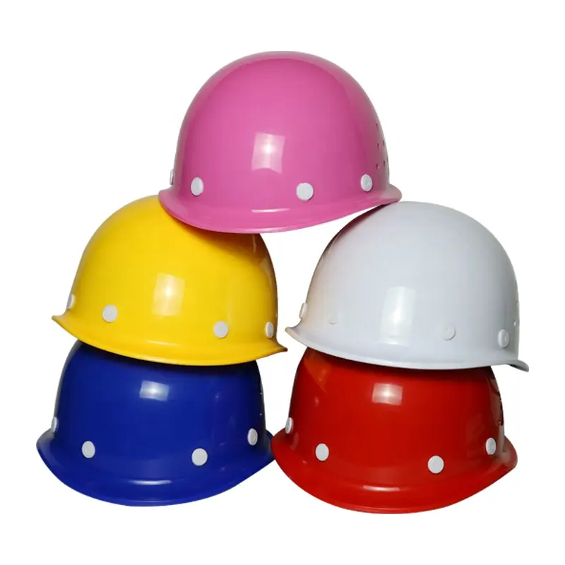 Helm Pelindung Perlindungan Penambang Topi Keras Pelindung Konstruksi Harga Kompetitif