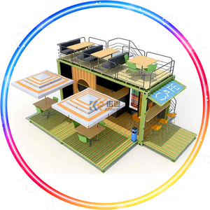 Customize Container Coffee Shop <strong>Rent</strong> Prefab Modular Container House Shipping Container bar Restaurant With Kitchen - Product Image 4