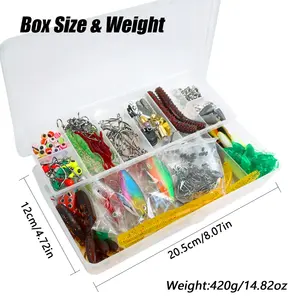 <span class=keywords><strong>Kit</strong></span> <span class=keywords><strong>de</strong></span> démarrage pour leurre <span class=keywords><strong>de</strong></span> pêche, 311 pièces - Product Image 5