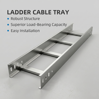 Soporte de Cable de Fibra de Vidrio FRP para Proyectos Eléctricos Industriales, Sistema de Escalera de Cables