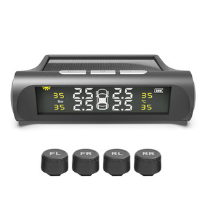 Sistema de Monitoreo de Neumáticos, Monitor de Neumáticos para Automóvil, Alarma de Neumáticos con 4 Sensores Externos - Product Image 4