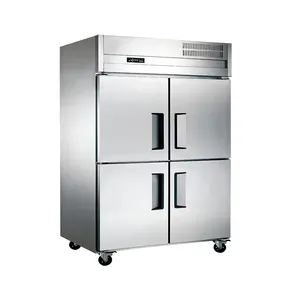 큰 두 배 2 3 문 강직한 상업적인 냉장고 냉장고 및 냉장고