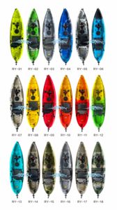 13.8ft trois sections double <span class=keywords><strong>2</strong></span> personnes détachable facile à épisser, transport pratique pêche hélice pédale <span class=keywords><strong>Kayak</strong></span> - Product Image 5