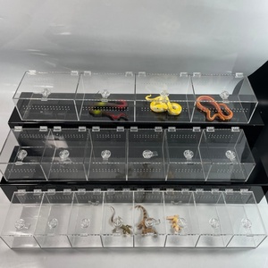 Modern Transparent Acrylic <b>Display</b> <b>Case</b> with Customizable Size & Color for Easy Assembly Enclosure Lid for Garment <b>Displays</b> - Product Image 2