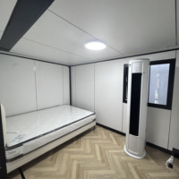 Maison conteneur résidentielle extensible de 40 pieds, plan de 3 chambres, salle de bain complète, cuisine, norme australienne, préfabriquée modulaire personnalisée