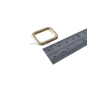 Boucle rectangulaire à anneau carré pour la fabrication de sacs, fournie directement par l'usine - Product Image 3