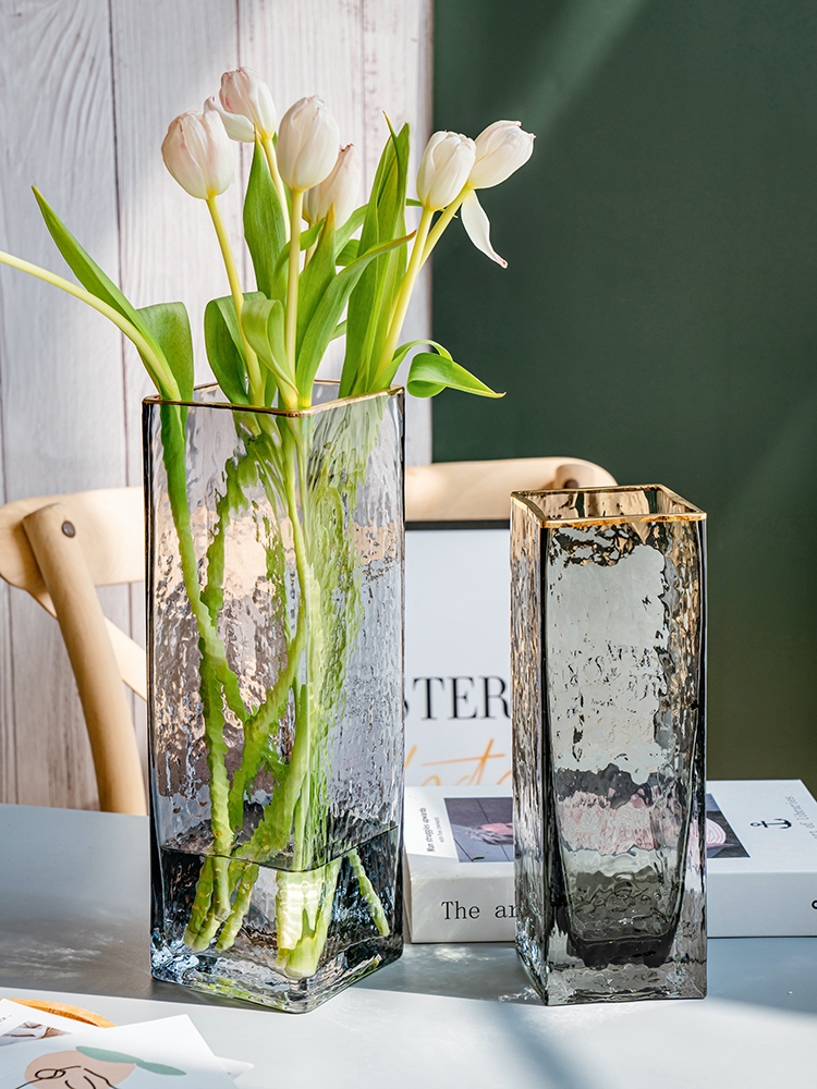 Factory Produced Wholesale Glass Flower Vase for Home Decor