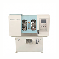 Machine de chanfreinage et de biseautage de tuyaux à double tête entièrement automatique et de haute précision CNC pour tubes de serveurs de centre de données à refroidissement liquide CDU