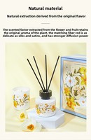 Coffret cadeau bougies au design unique et avec logo personnalisé Diffuseur à roseaux d'aromathérapie de luxe pour la maison