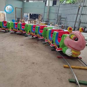 Train électrique pour enfants à prix abordable, manège de parc d'attractions et de fête foraine, modèle 'Ant Electric Track Train' - Product Image 1