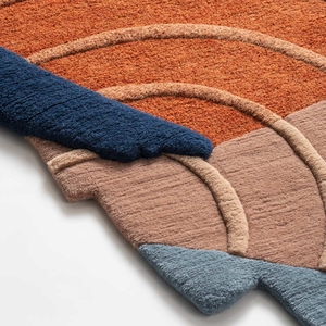 Hot Selling Premium Hand-Tufted Wool Carpet 100% New Zealand Wool Custom Luxury Design Handmade Fireproof <b>Rug</b> - Product Image 2