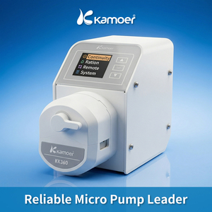 Bomba Peristáltica Inteligente Kamoer M2-KK360, 0.1-360 ml/min, Baja Pulsación, Cambio Rápido de Tubo, para Dosificación en Laboratorios, Farmacéutica y Química - Product Image 1