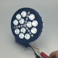 Feux antibrouillard à LED 12 LED 25w, directement de l'usine, conduite hors route, éclairage de travail à LED pour bateau, tracteur, camion 12V-36V