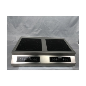 Table de cuisson à induction commerciale double zone 3500W, robuste, avec surface plate et concave, étanche |   OEM ODM disponible AM-CD208 Heavy-D - Product Image 5
